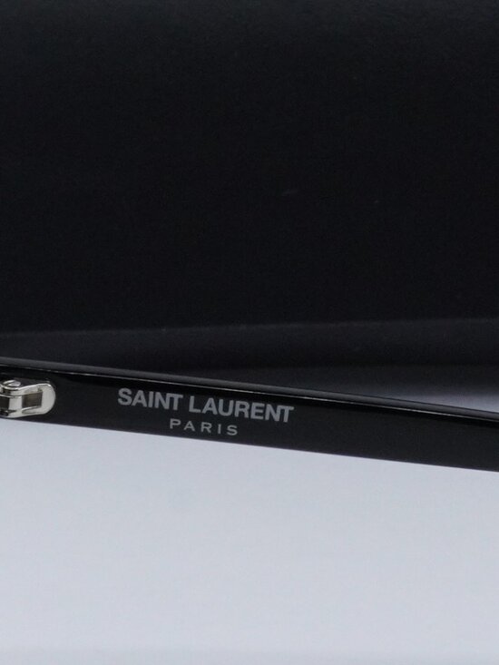 Saint Laurent SL457 001 Square Unisex Sunglasses - Black main image 11